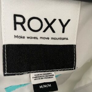 Roxy White pink and mint green Jacket